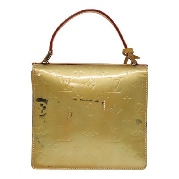 LOUIS VUITTON Monogram Vernis Spring Street Hand Bag Gris M91029 - Picture 3 of 12